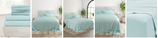 ienjoy Home Solids in Style by The Home Collection 4 Piece Bed Sheet Set, Twin